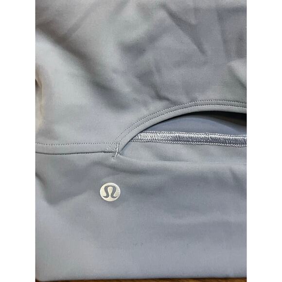 lululemon wunder train straight strap tank size 2 Chambray Blue - Picture 7 of 7